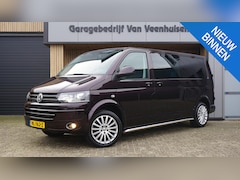 Volkswagen Transporter - 2.0 TDI 180PK DSG L2H1 DC 5-Zits 2xSchuifdeur Leder Xenon Navi 18inch LM Trekhaak 178185km