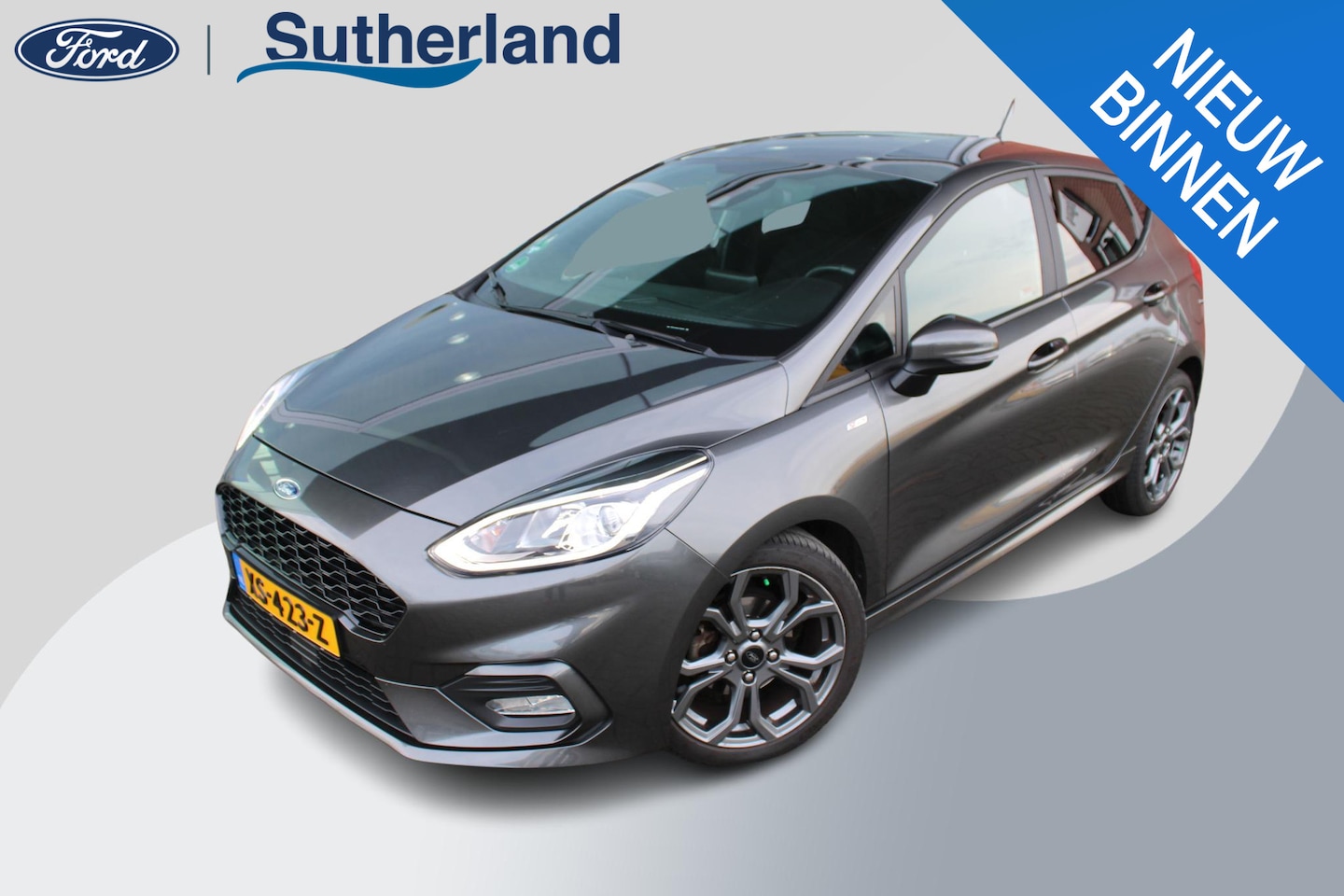 Ford Fiesta - 1.0 EcoBoost 125 PK St Line | Voorruitverwarming | Stoelverwarming | Climate Control | Cru - AutoWereld.nl