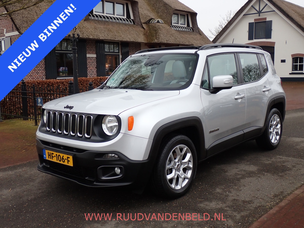 Jeep Renegade - 1.4 MultiAir Longitude PANODAK/TREKHAAK/KEYLESS/NAVI - AutoWereld.nl