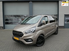 Ford Transit Custom - 300 2.0 TDCI 170 pk L2H1 Limited DC 2 x schuifdeur airco navigatie