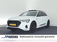 Audi e-tron - 55 360pk quattro 2x S-Line 95 kWh Trekhaak 360Camera B&O Sluithulp Luchtvering Spiegelcame