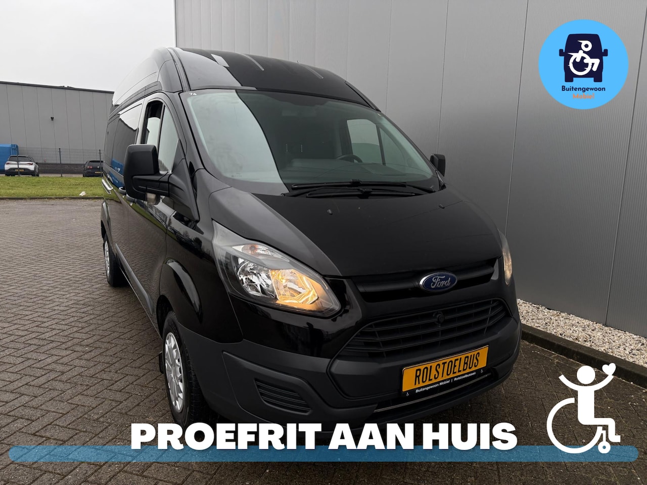 Ford Transit Custom - Rolstoelbus 2.0 2016 | Lengte 2 | Rolstoellift - AutoWereld.nl