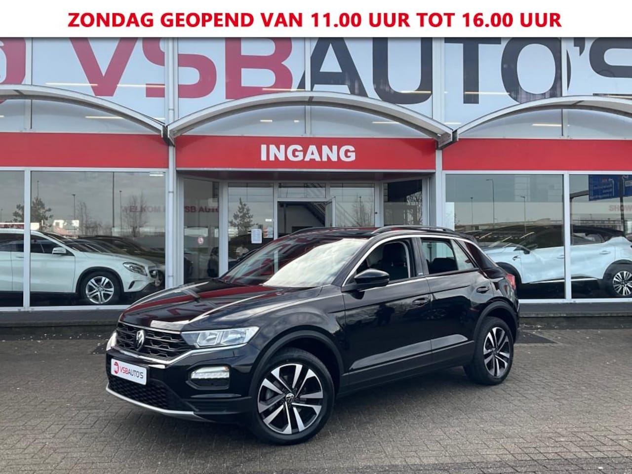 Volkswagen T-Roc - 1.5 TSI ACT. 150PK UNITED LED NAVI DGITALE-SCHERM CAMERA CARPLAY - AutoWereld.nl