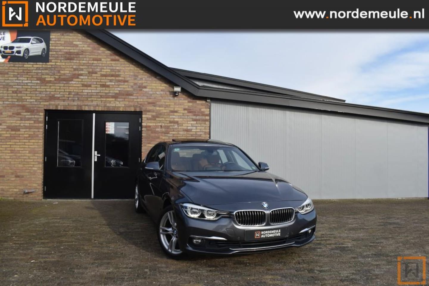 BMW 3-serie - 330E CENT.HI.EX. M sport Xenon, Pano, Leder, Navi - AutoWereld.nl