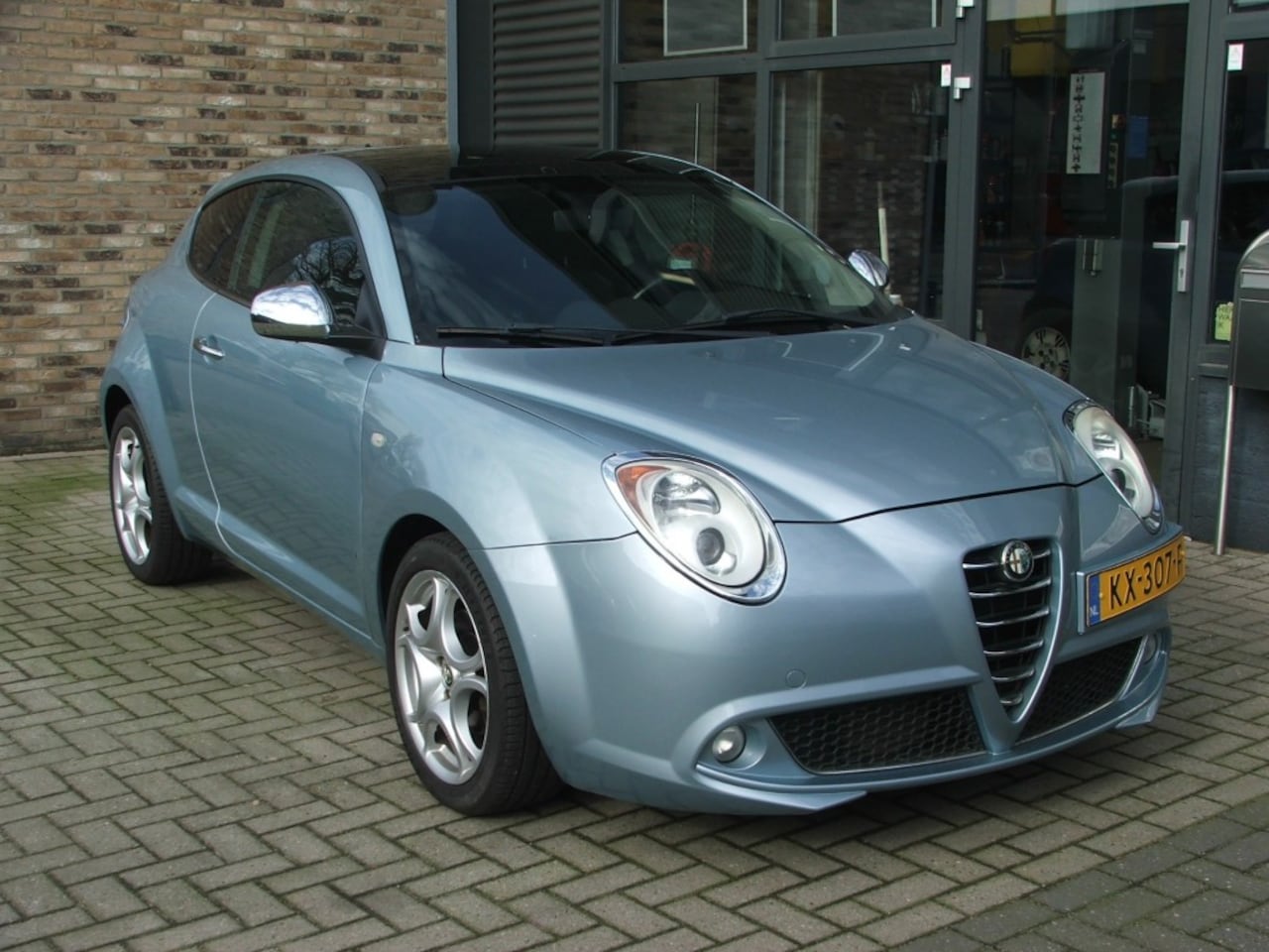 Alfa Romeo MiTo - 1.4 16V Turbo 88KW Distinctive  Pearl Bleu - AutoWereld.nl