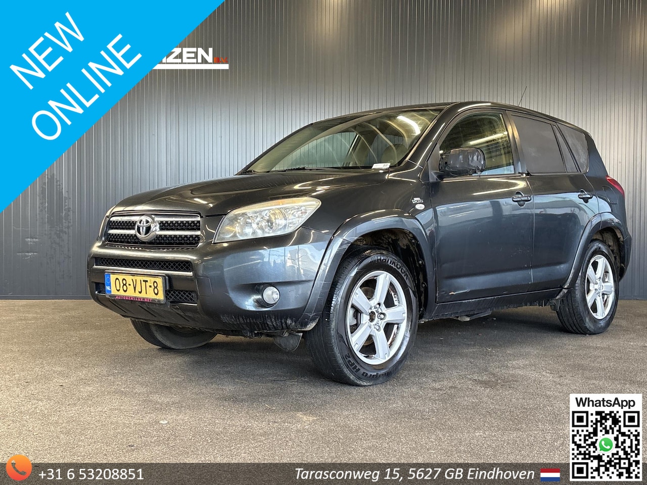 Toyota RAV4 - 2.2 D4-D D-CAT Executive | GRIJS KENTEKEN! | Leder | Climate | Cruise | Stoelverwarming | - AutoWereld.nl