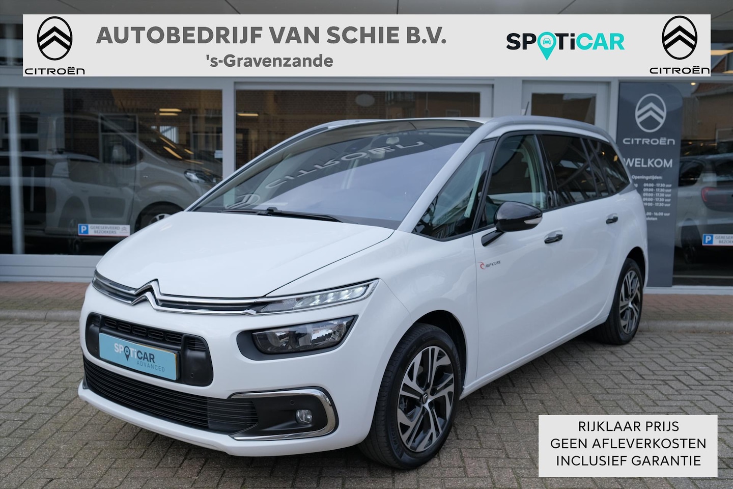 Citroën Grand C4 Picasso - PT 130 Automaat-8 'Rip Curl' Navi | Camera | 17" - AutoWereld.nl