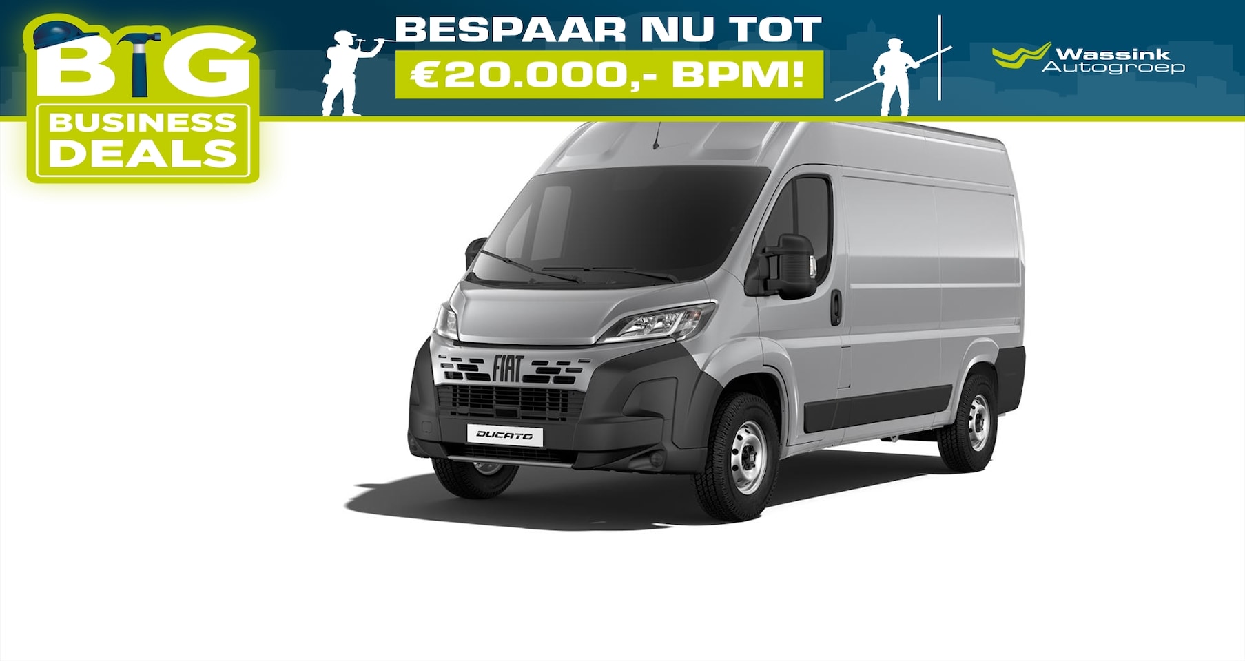 Fiat Ducato - GB 2.2 MJ 140pk L2H2 35 | Trekhaak | PDC | Cruise Control | - AutoWereld.nl