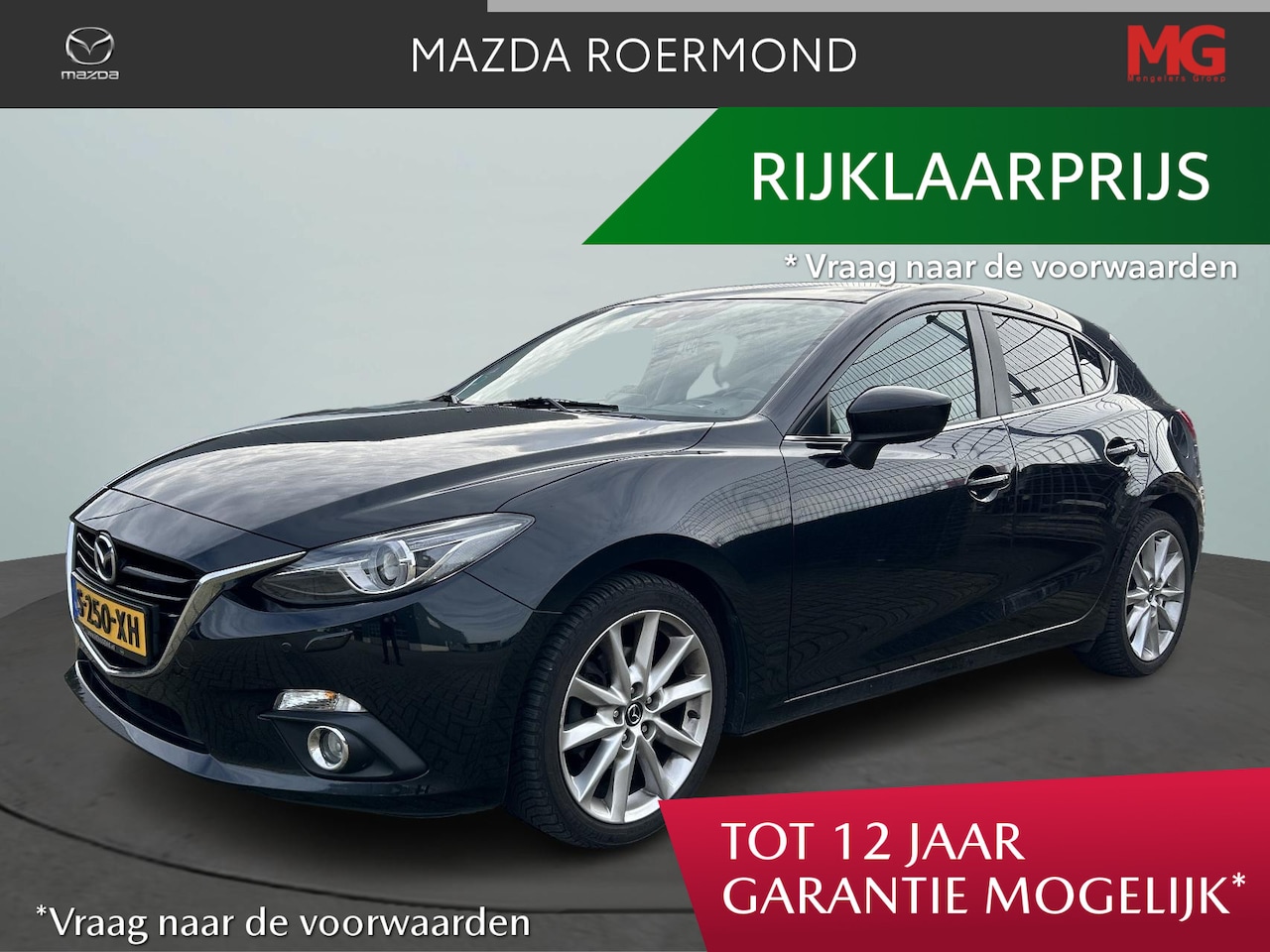 Mazda 3 - 2.0 GT-M (leer/Navi/Hud/Bose/etc/ALL IN PRIJS - AutoWereld.nl