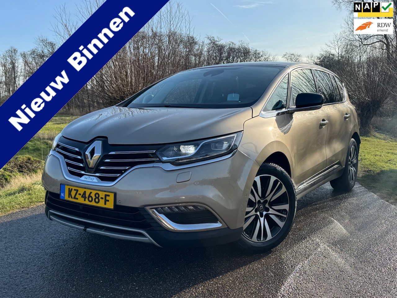 Renault Espace - 1.6 TCe Initiale Paris 7p. / Head up Display / Navigatie / Automaat / Panorama dak / Elekt - AutoWereld.nl