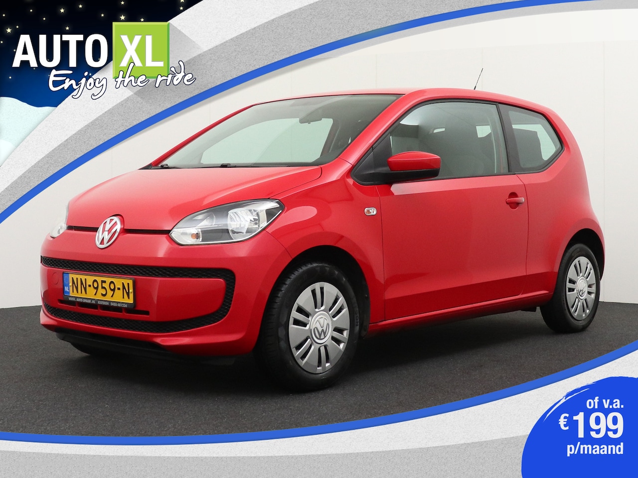 Volkswagen Up! - 1.0 Move up! Airco Radio cd speler Elek. Ramen - AutoWereld.nl