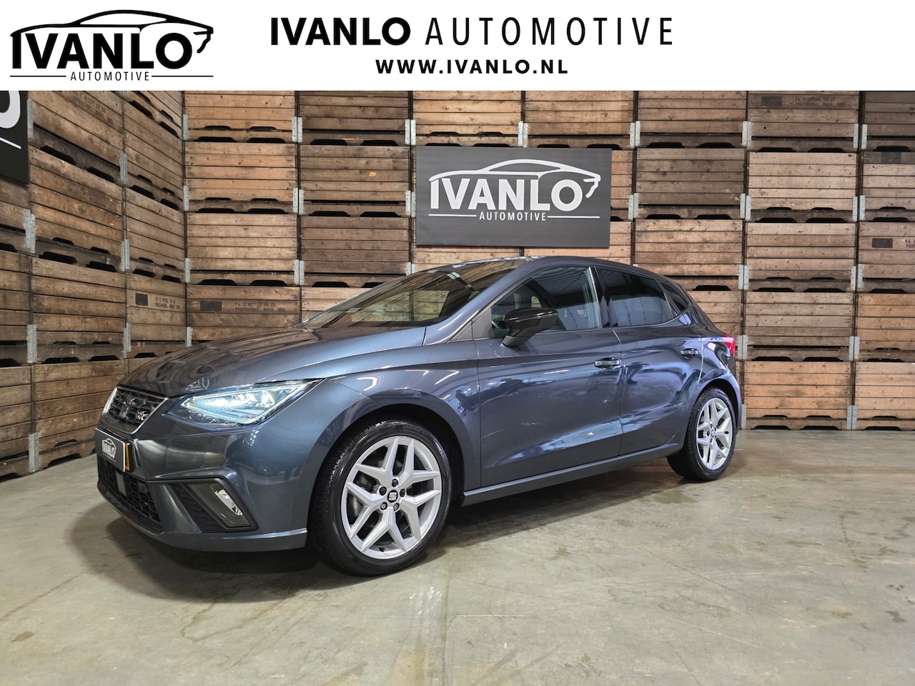 Seat Ibiza - 1.0 TSI FR Business Intense Plus FULL LED Cruise Navi Clima Camera LM - AutoWereld.nl