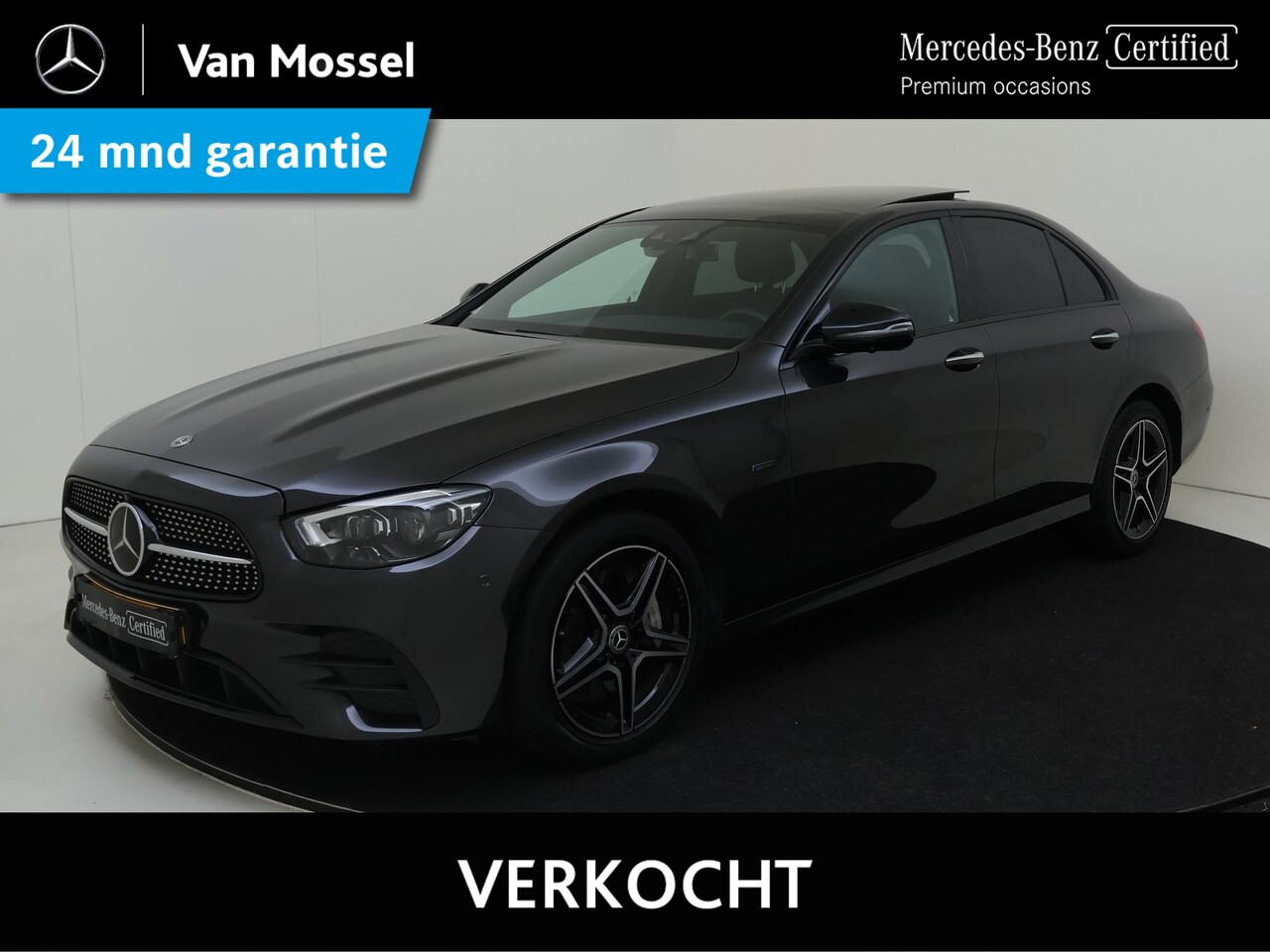 Mercedes-Benz E-klasse - 300 e Business Solution AMG /Panoramadak /Burmester /Memory stoelen /Leder - AutoWereld.nl