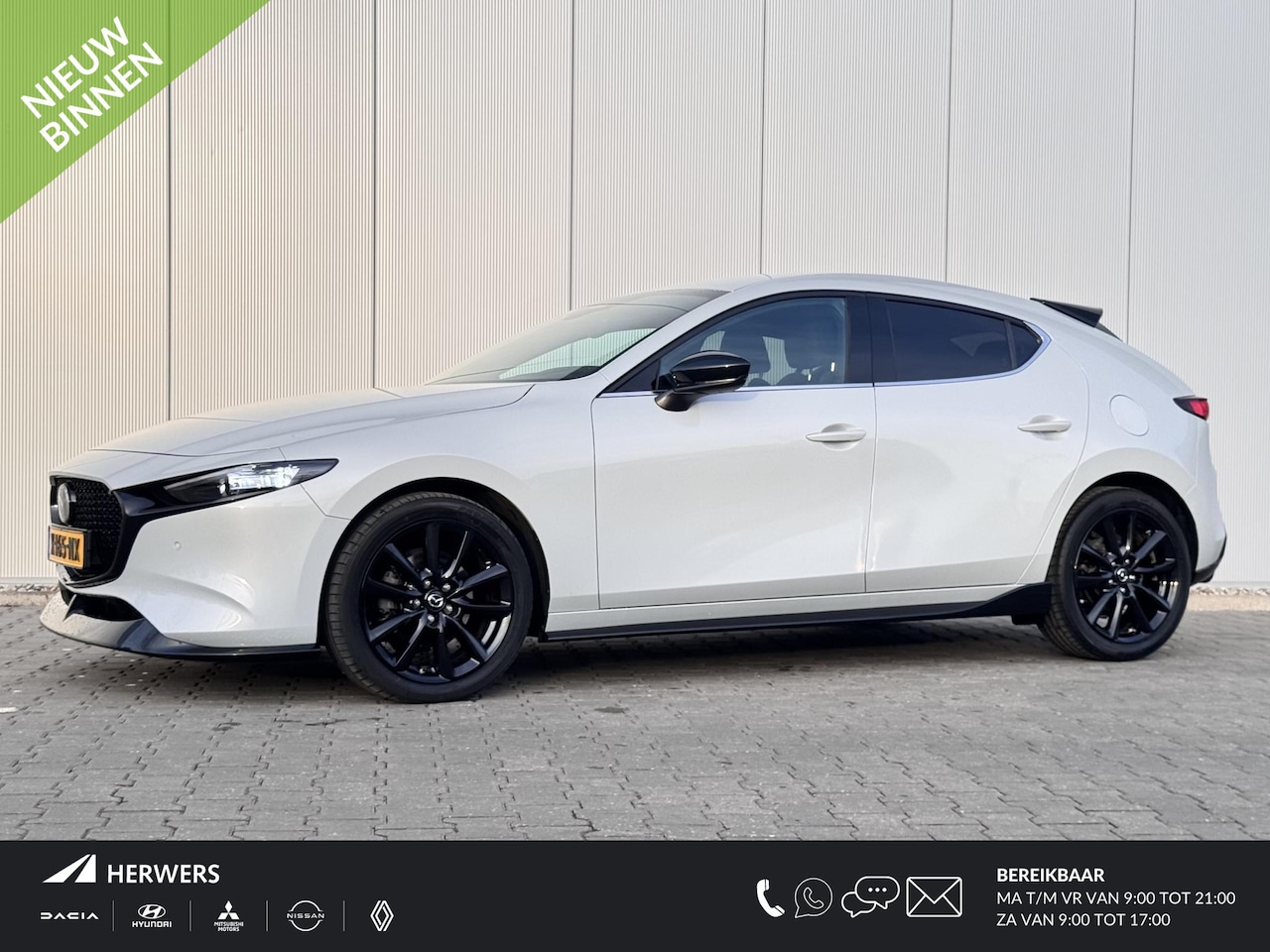 Mazda 3 - 2.0 e-SkyActiv-G M Hybrid 150 Homura / Apple Carplay/Android Auto / Cruise control adaptie - AutoWereld.nl