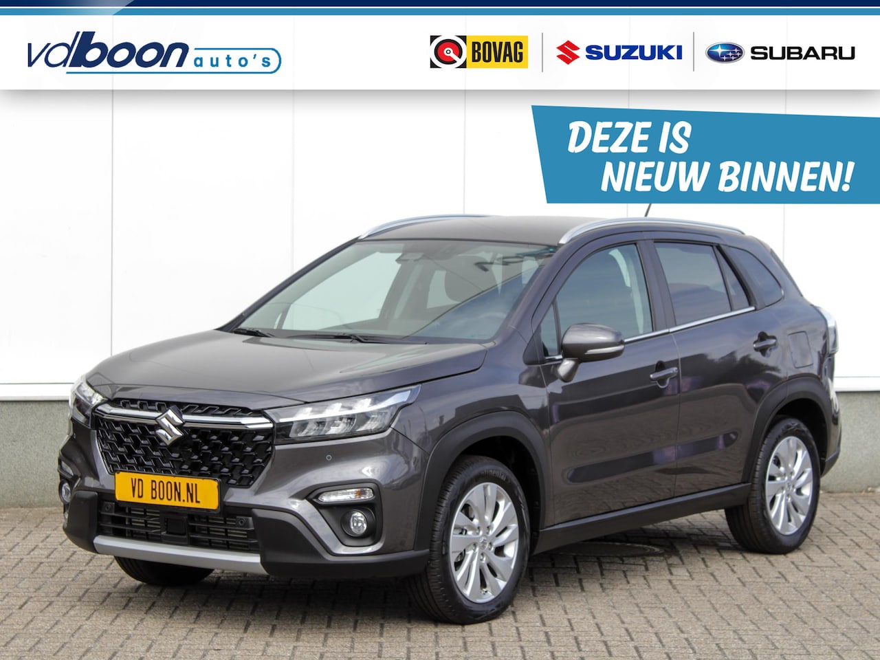 Suzuki S-Cross - 1.4 Boosterjet Select Smart Hybrid Automaat | Cruise | Navigatie | Camera | Park sens - AutoWereld.nl