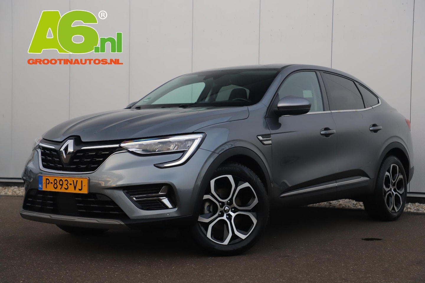 Renault Arkana - 1.6 E-Tech Hybrid 145 Intens Automaat Keyless 18 inch Half Leder Groot Navigatie Achteruit - AutoWereld.nl