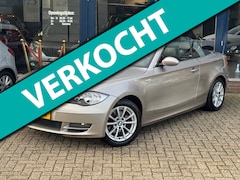 BMW 1-serie Cabrio - 118i Airco l Cruise l LEER l Stoelverwarming l PDC l MTF-stuur l TOPSTAAT l Dealer oh l Re