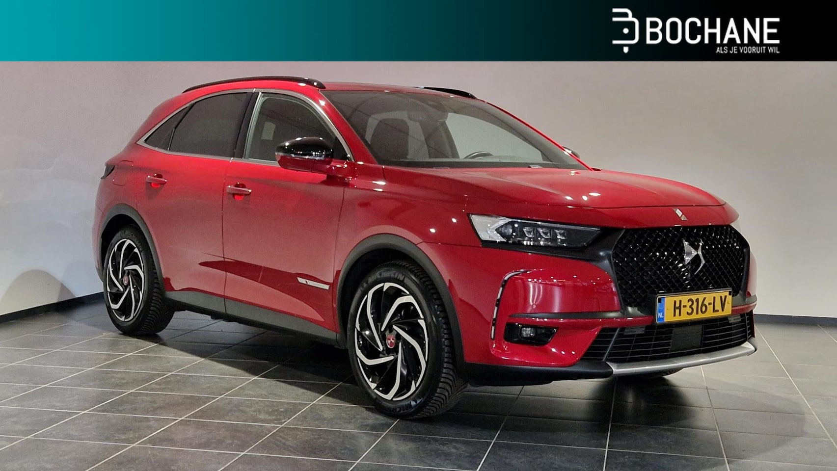 DS 7 Crossback - E-Tense 4x4 300pk Performance Line | Panoramadak | Focal Audio | Trekhaak | - AutoWereld.nl