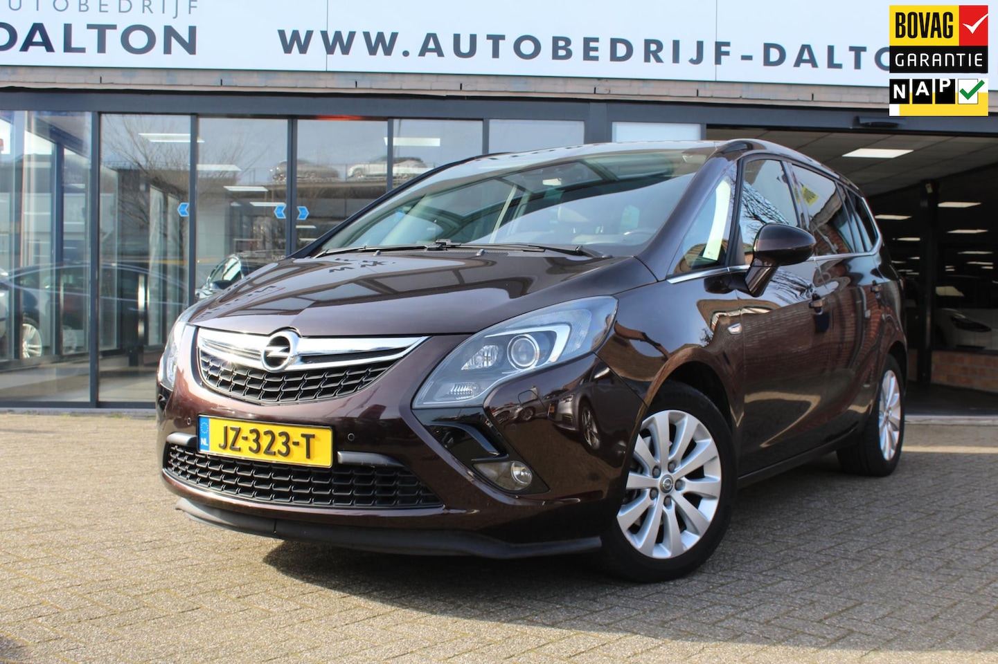 Opel Zafira Tourer - 1.4 Inn AUTOMAAT, 7 PERSOONS, LEER, PANODAK, NAVIGATIE, AFN. TREKHAAK / XENON / PDC - AutoWereld.nl