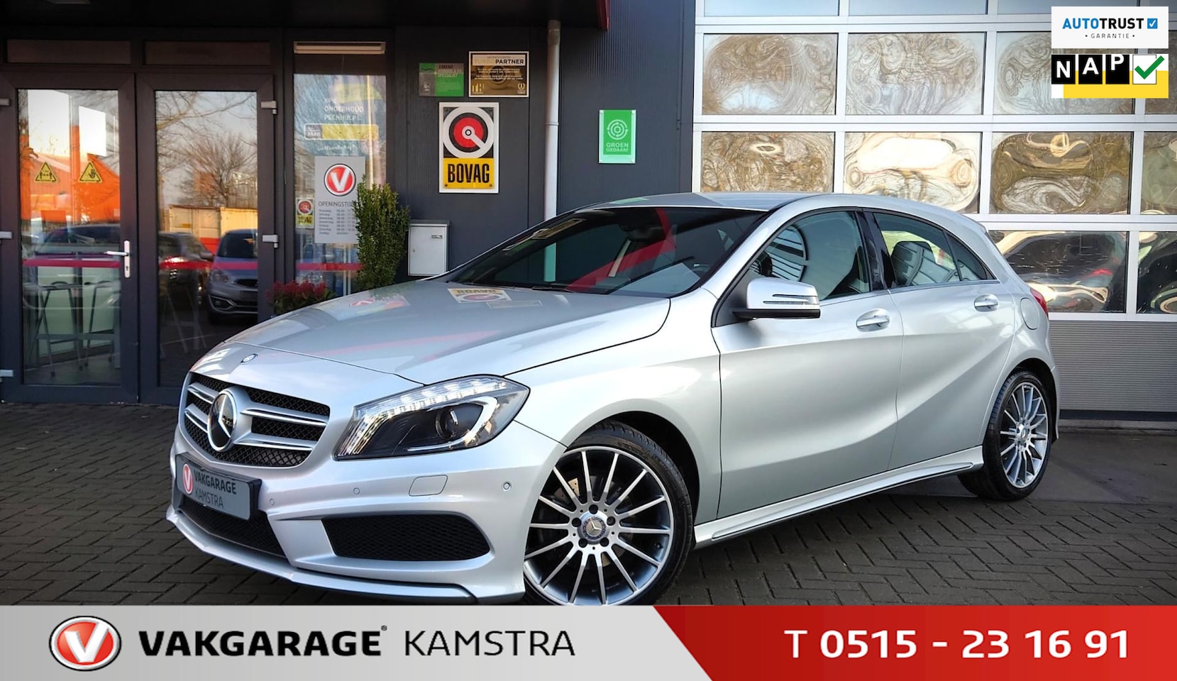 Mercedes-Benz A-klasse - AMG uitv/HarmanKardon/Navi/Cruise/PDC - AutoWereld.nl