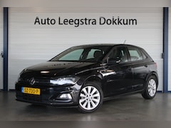 Volkswagen Polo - 1.0 TSI Highline Automaat | Trekhaak | Adapt. Cruise | Halfleder | Clima | Carplay | Navi