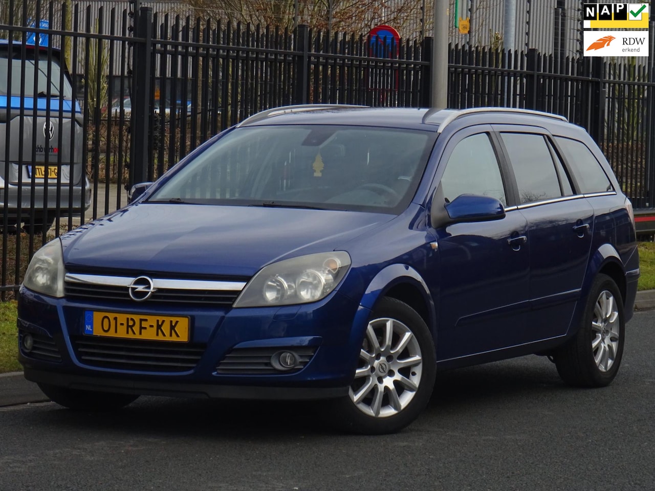 Opel Astra Wagon - 1.8 Cosmo NAP/LEER/AIRCO/CRUISE/APK 02-2026 - AutoWereld.nl