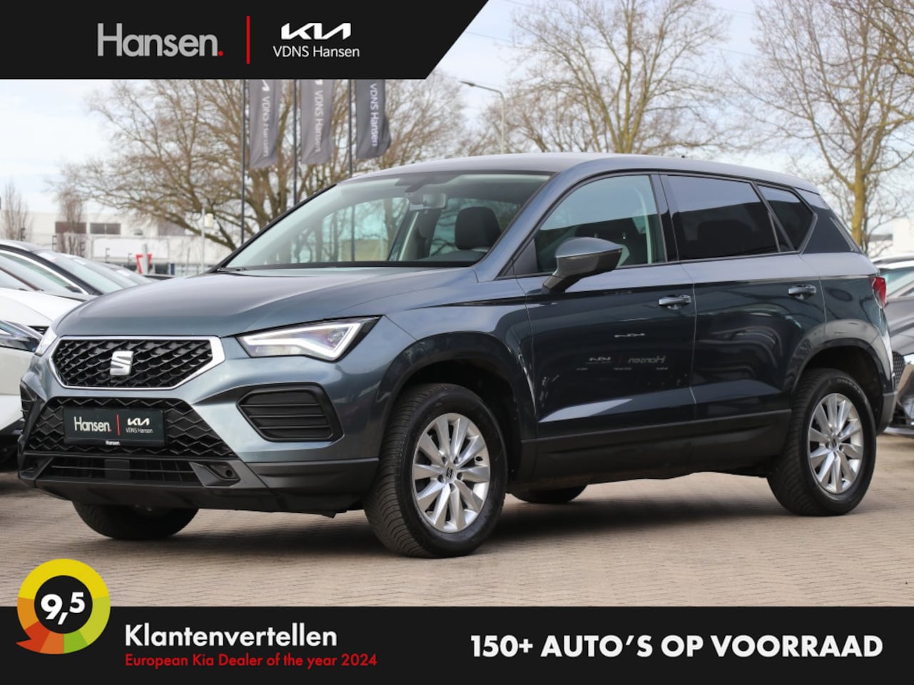 Seat Ateca - 1.0 EcoTSI Style I Airco I Keyless I Cruise Control - AutoWereld.nl