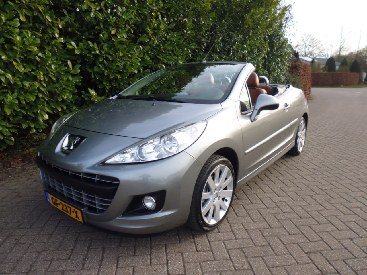 Peugeot 207 - cc 1.6 VTi 120 pk Roland Garros CRUISE LEDER BEKLEDING ESP ECC - AutoWereld.nl