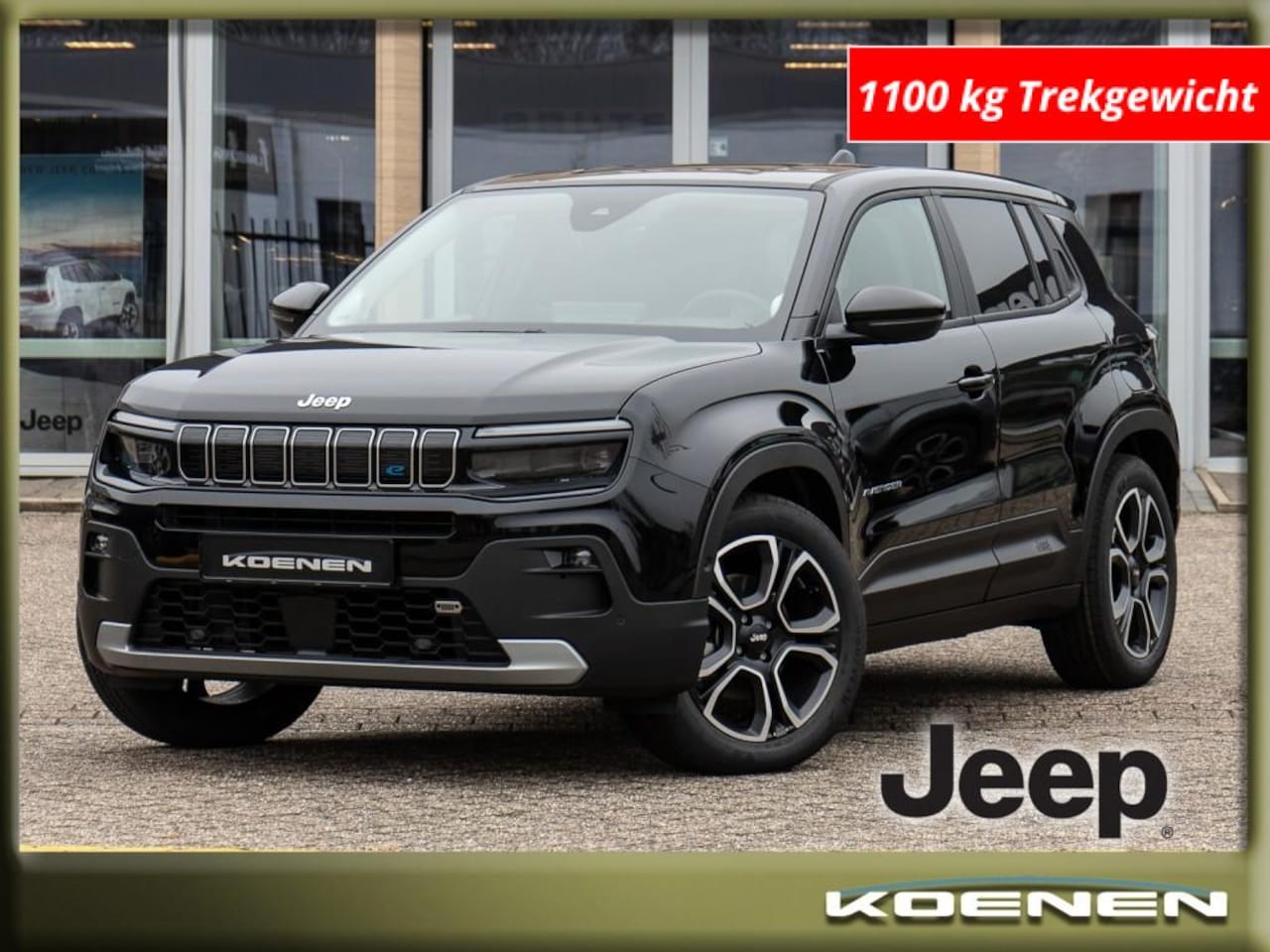 Jeep Avenger - 1ST EDITION 54kwH Adaptive Cruise Control / 18 LM - AutoWereld.nl