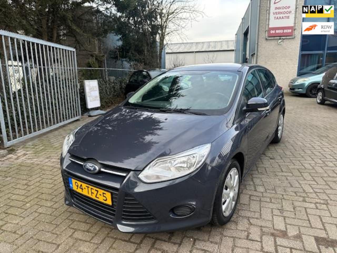 Ford Focus - 1.6 TI-VCT Trend 1.6 TI-VCT Trend, Apk 02/2026, Airco, Trekhaak, Cruise Control - AutoWereld.nl