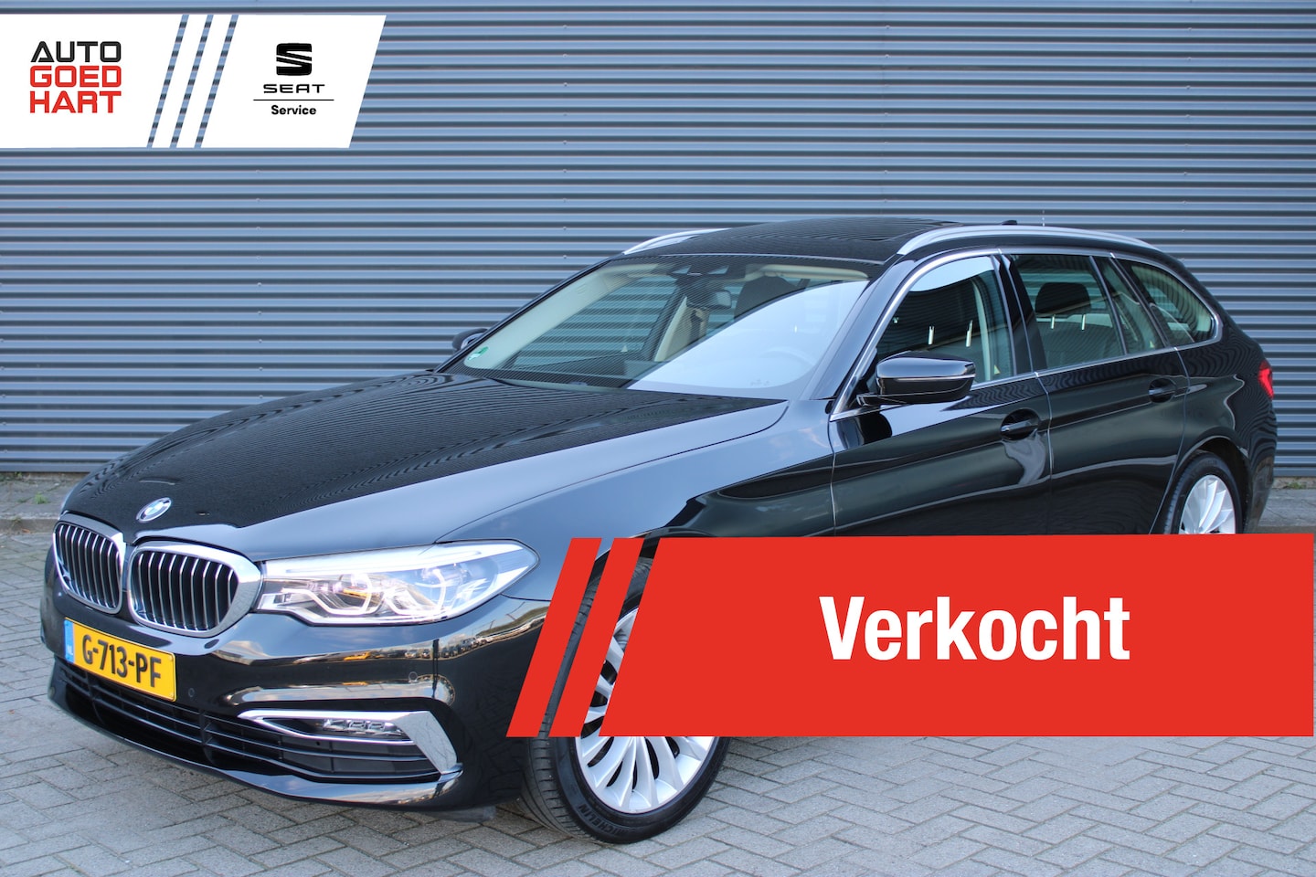 BMW 5-serie Touring - 520i Luxury-Line Panoramadak Comfort-Zetels Adaptive-Led Camera - AutoWereld.nl