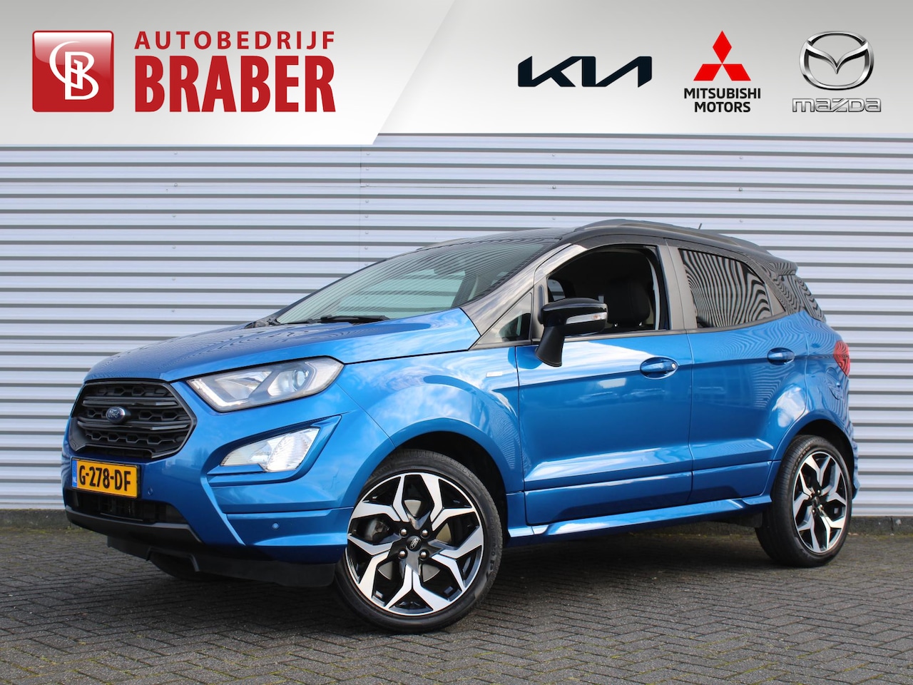 Ford EcoSport - 1.0 EcoBoost ST-Line | Airco | 18" LM | Voorruit-/stoel-/stuurverwarming | Navi | Camera | - AutoWereld.nl