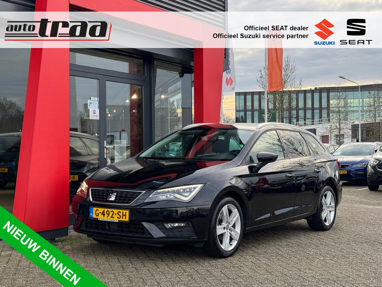 Seat Leon ST - 1.0 TSI Style Ultimate Edition / Alcantara / Beats Audio / Trekhaak / Full Led / - AutoWereld.nl