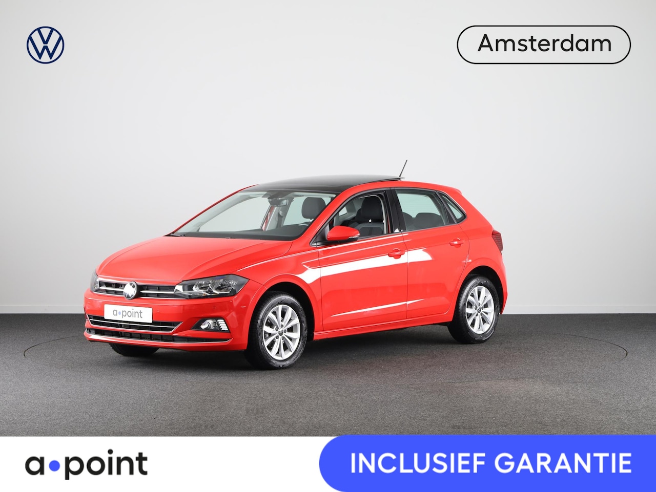 Volkswagen Polo - 1.0 TSI Highline 95PK | Panorama dak | Navigatie | Parkeersensoren | Parkeercamera | Stoel - AutoWereld.nl