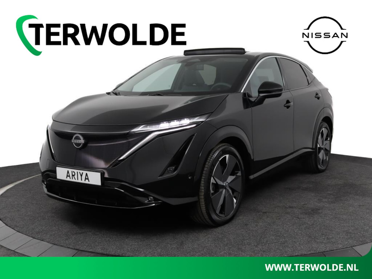 Nissan Ariya - Advantage Edition Plus 91 kWh | 533KM Radius! | Blauw Nappa lederen bekleding | Head-up di - AutoWereld.nl