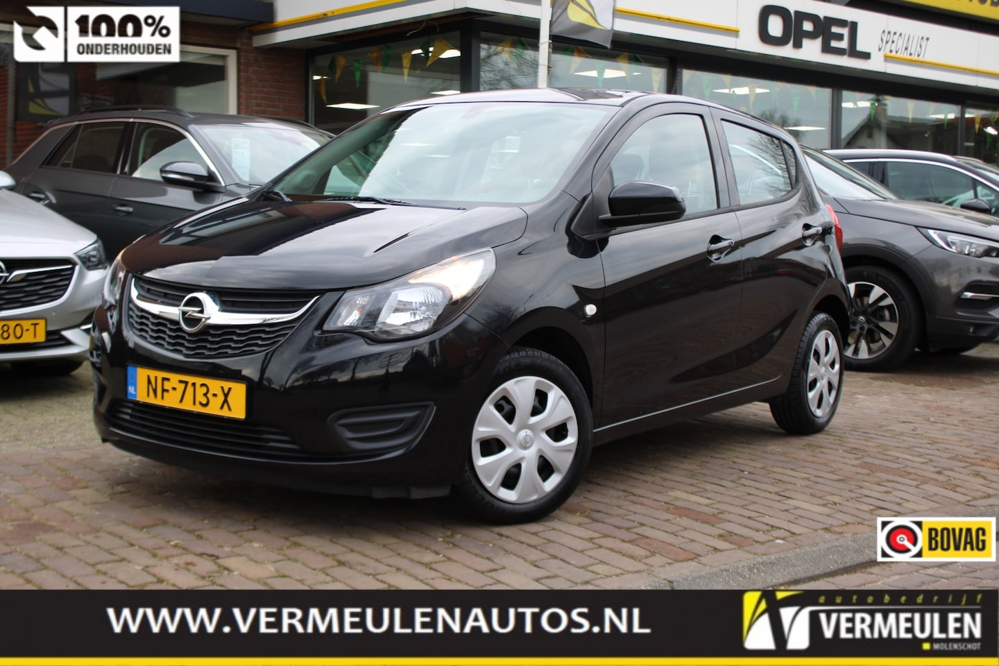 Opel Karl - 1.0 ecoFLEX 75PK Edition + Airco/ Cruise/ NL auto - AutoWereld.nl