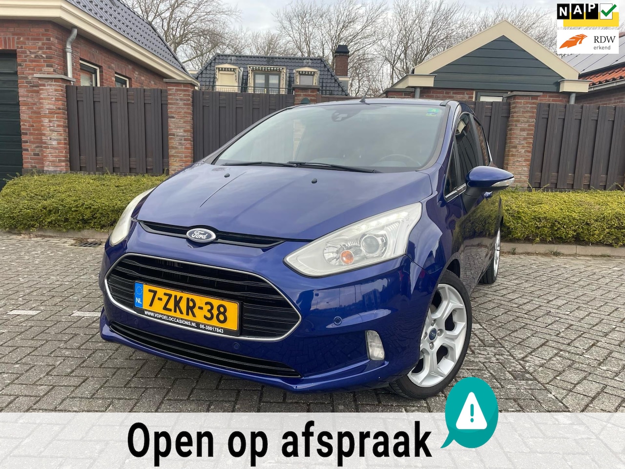 Ford B-Max - 1.0 EcoBoost Titanium HOGE INSTAP NAVI CLIMA PDC - AutoWereld.nl