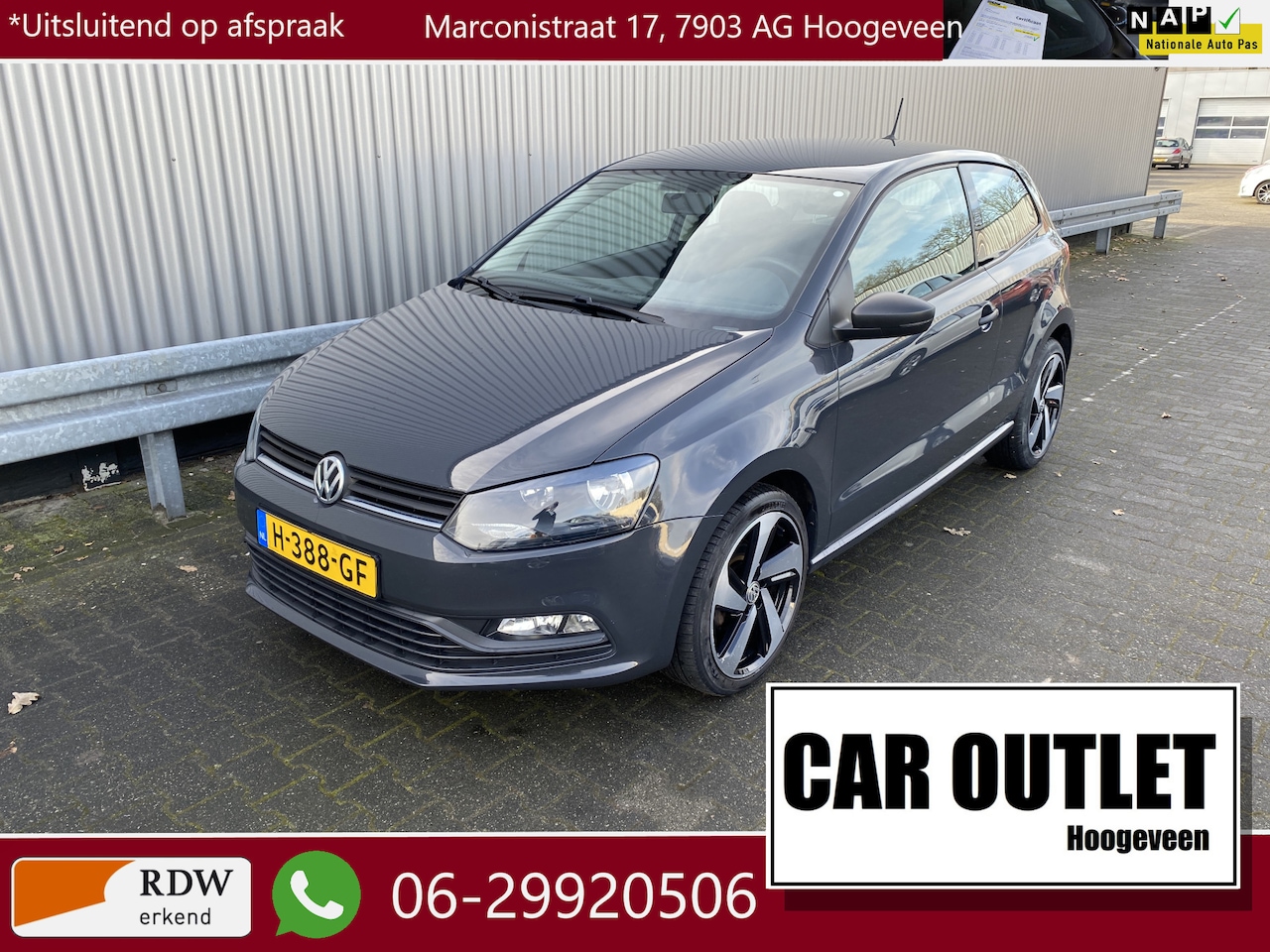 Volkswagen Polo - 1.0 120Dkm, Airconditioning, Licht Metaal & nw. APK – Inruil Mogelijk – - AutoWereld.nl