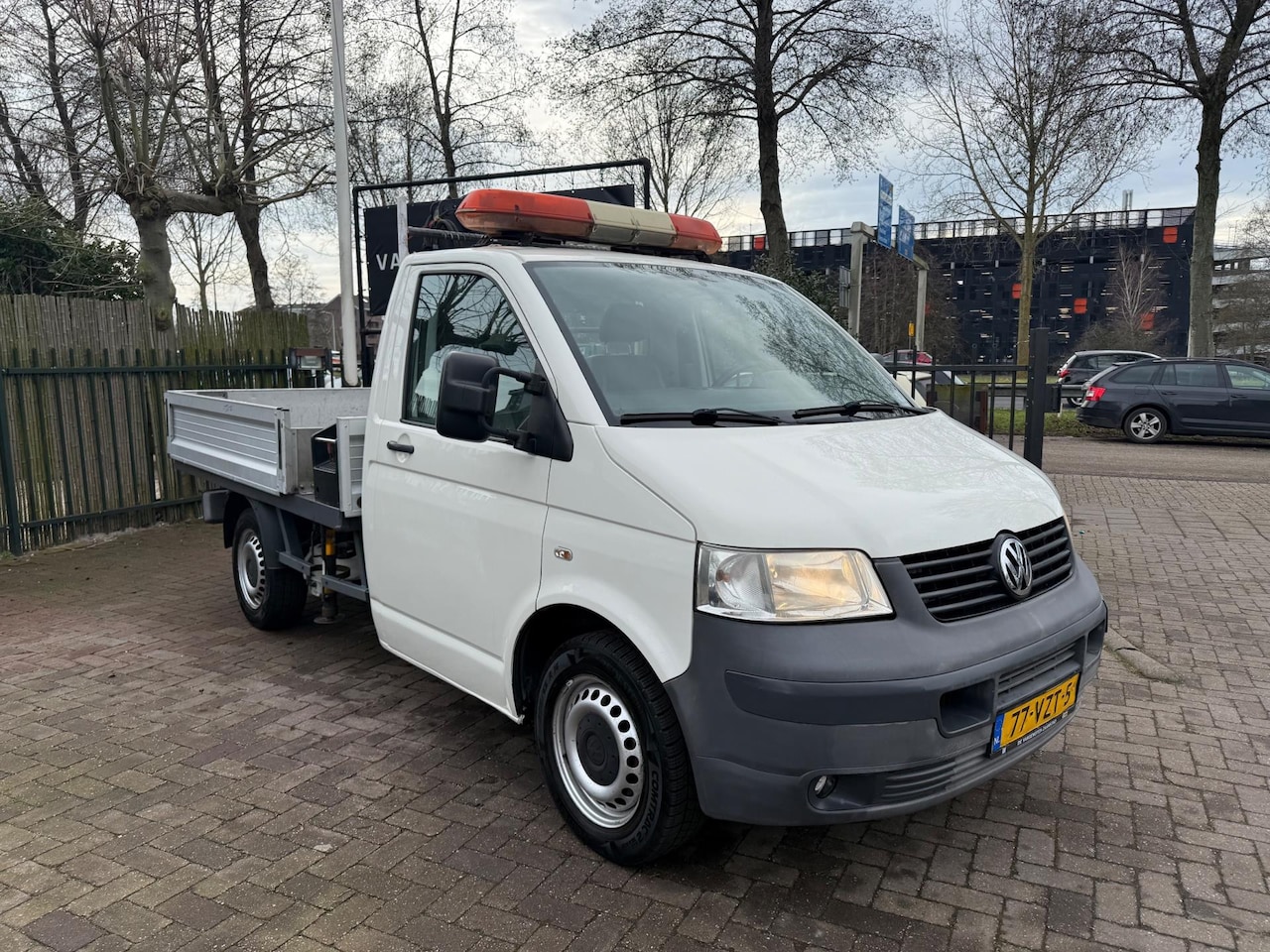 Volkswagen Transporter - 1.9 TDI 300 Airco Pick Up Hiab Kraan 3Pers Btw Auto - AutoWereld.nl