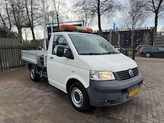 Volkswagen Transporter - 1.9 TDI 300 Airco Pick Up Hiab Kraan 3Pers Btw Auto