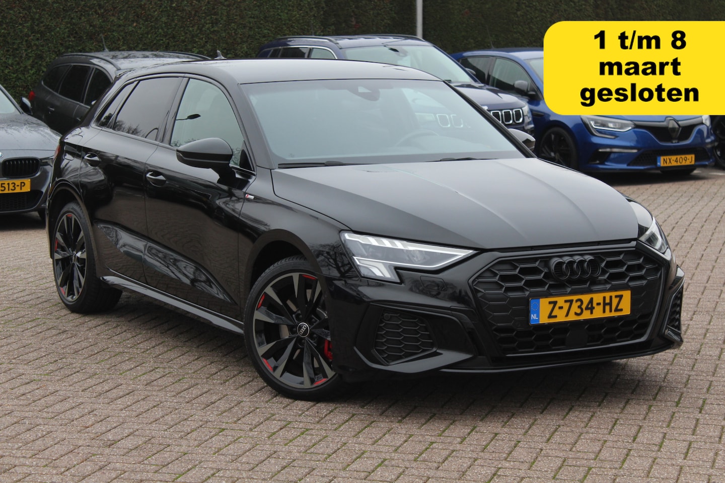 Audi A3 Sportback - 45 TFSI e S edition Competition / Camera / Leder / B&O / ACC / Keyless / 18'' / Navigatie - AutoWereld.nl