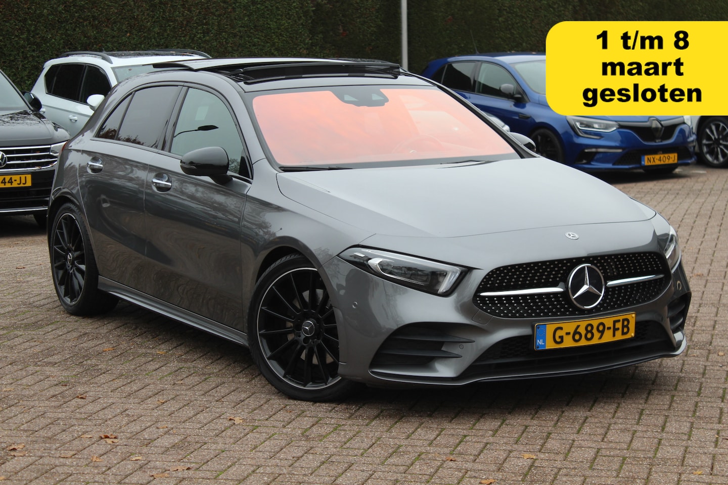 Mercedes-Benz A-klasse - 220 Launch Edition Premium Plus / Panoramadak / Camera / 19'' / Memory seats / Night / DAB - AutoWereld.nl