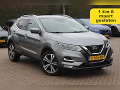 Nissan Qashqai - 1.2 Tekna + / Trekhaak / Panoramadak / 360Camera / Keyless / 18'' / Navigatie / DAB / Stoe