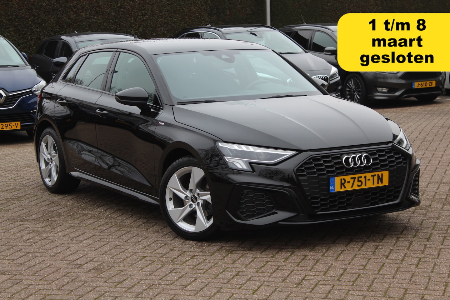 Audi A3 Sportback - 30 TFSI S edition / Virtual Cockpit / Apple CarPlay / Full LED / 17'' / Navigatie / Half l - AutoWereld.nl