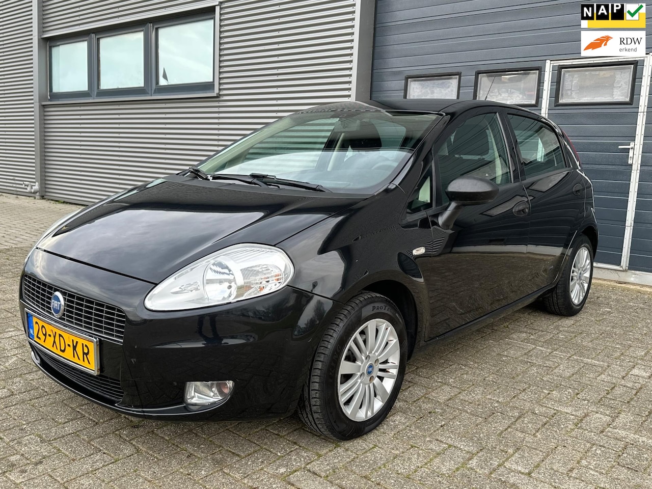 Fiat Grande Punto - 1.2 Active - RIJDT GOED - NWE APK - LM VELGEN. - AutoWereld.nl