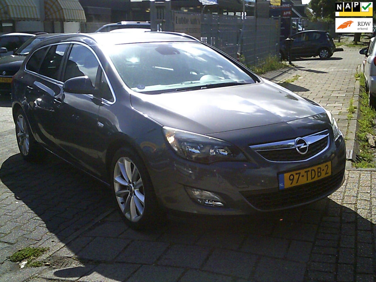 Opel Astra Sports Tourer - 1.4 Turbo Sport airco elek pak nap apk - AutoWereld.nl