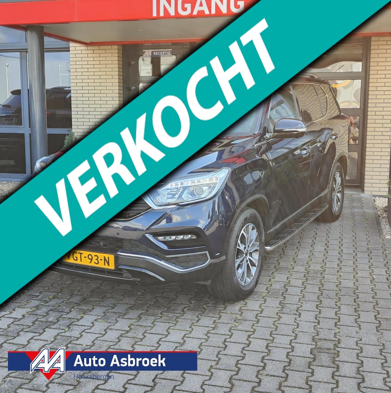 SsangYong Rexton - 2.2 e-XDi Sapphire Pack Elegance 20" Bruin Lederen Bekleding - AutoWereld.nl