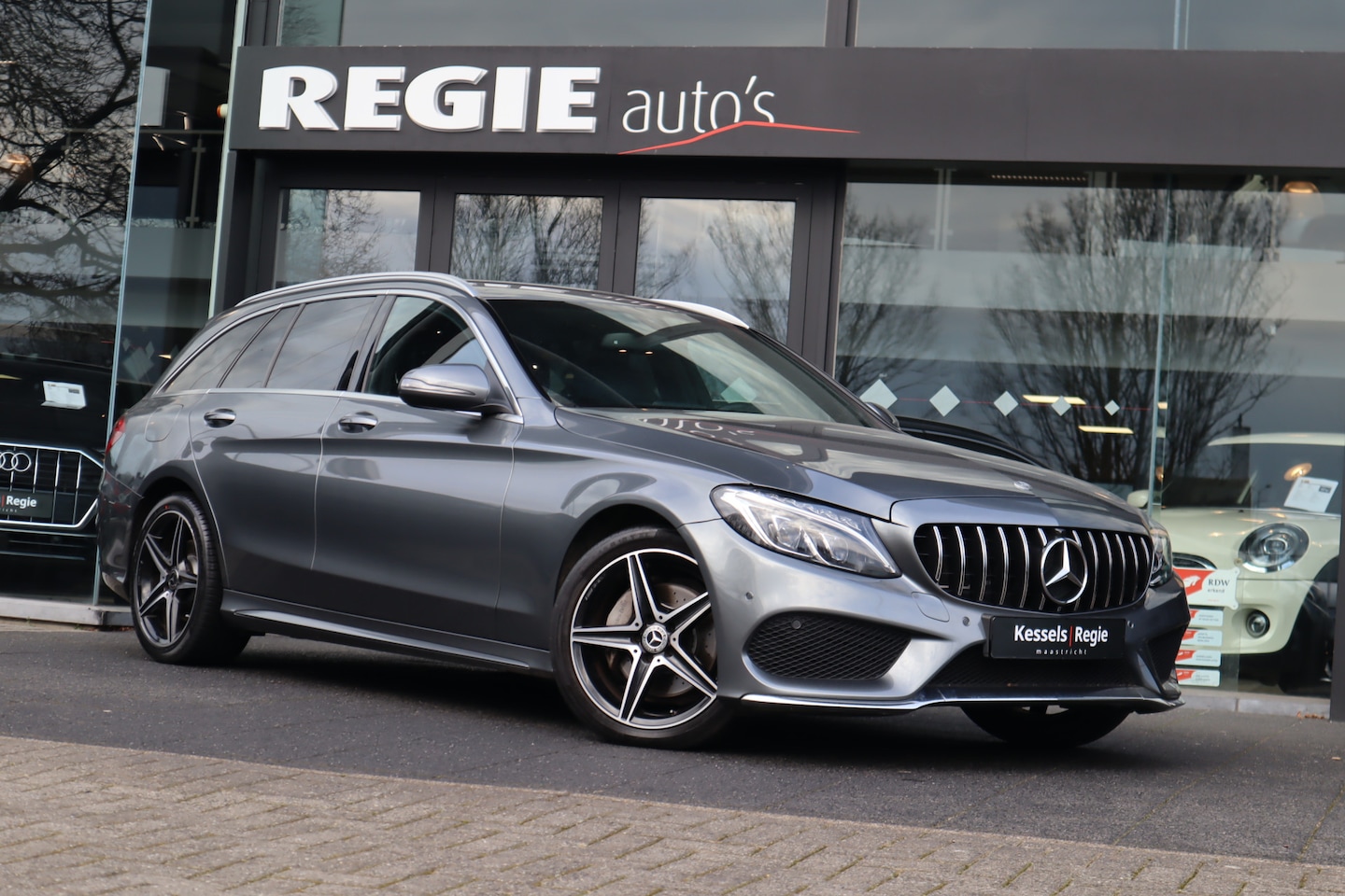 Mercedes-Benz C-klasse Estate - 180 AMG Sport Edition Navi Led Leer Navi - AutoWereld.nl