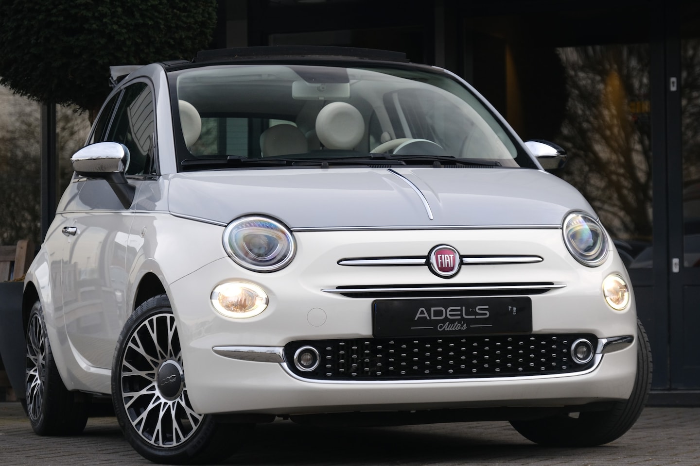 Fiat 500 C - Cabriolet 0.9 TwinAir Turbo Collezione TwoTone NL Auto 20dkm NAP! - AutoWereld.nl