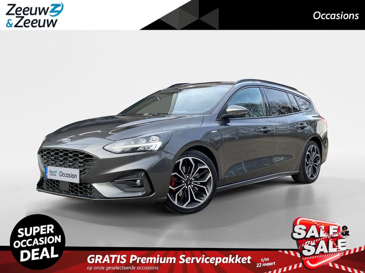 Ford Focus Wagon - 1.0 EcoBoost ST Line Business | B&O | Adaptieve Cruise Control | Winter Pack | Parking Pac - AutoWereld.nl